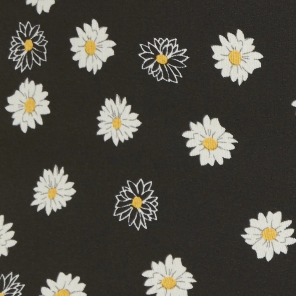 Bp Ditsy Floral Tie Front Minidress Medium - Picture 8 of 12